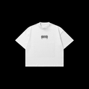 DEATH BY BASS TEE - BLACK ON WHITE